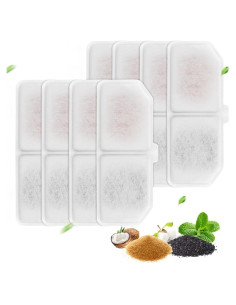Filtros de agua para gatos DODOCAT, 8 unidades de carbón