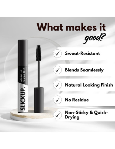 Stick de Retoque Temporal para Cabello Gris SlickUp - Negro