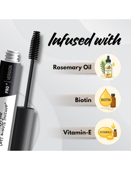 Stick de Retoque Temporal para Cabello Gris SlickUp - Negro