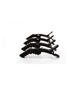 Clips Croc Jumbo de Goma Colortrak - Paquete de 4, 13.5 cm