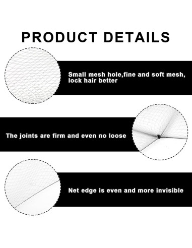 Redes para Cabello Sliverdew con Alfileres U - 20 Unidades