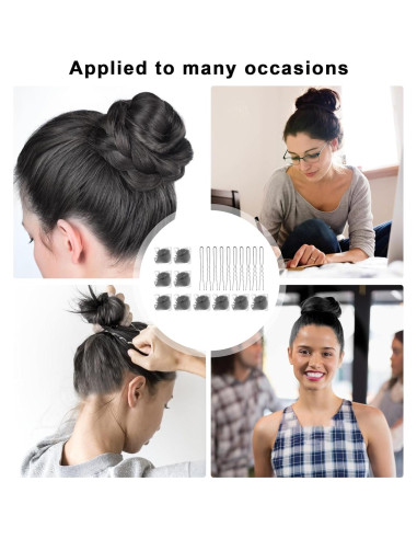 Redes para Cabello Sliverdew con Alfileres U - 20 Unidades