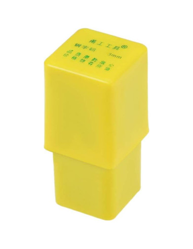 Conjunto de Sellos Metálicos uxcell 3mm Números 0-9 para Estampar