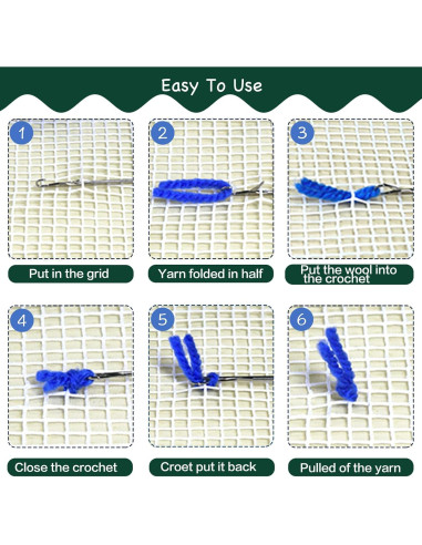 Kit de Gancho LAPATAIN para Funda de Almohada 43x43cm Navidad