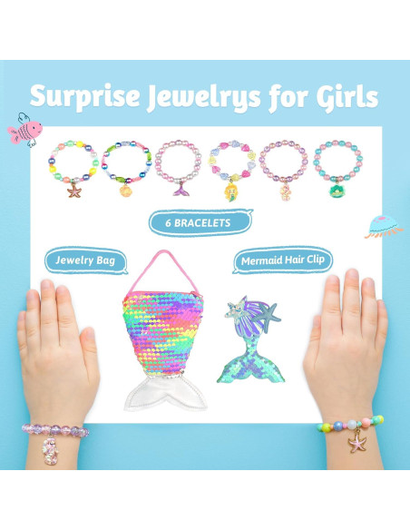 Set de 6 Bombas de Baño Orgánicas Panspace con Joyería