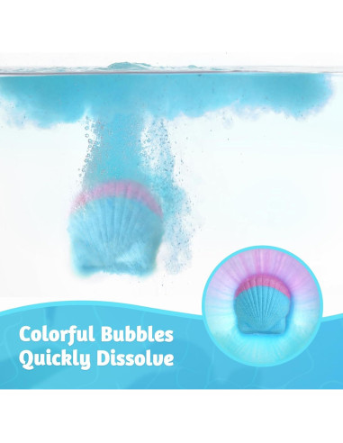 Set de 6 Bombas de Baño Orgánicas Panspace con Joyería