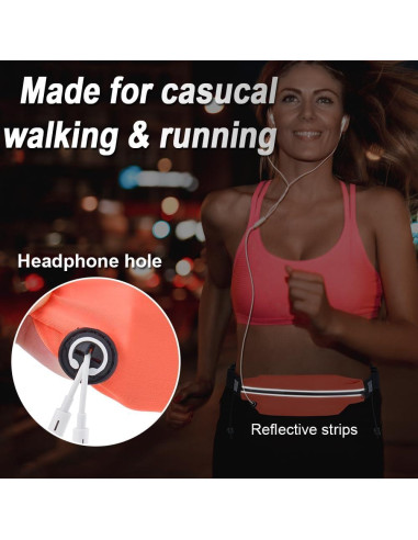 Cinturón de Triatlón RJ-Sport con Soporte para Número - Negro