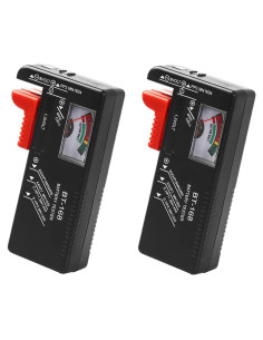 Paquete de 2 probadores de batería TFJAYTOO AA/AAA/C/D/9V