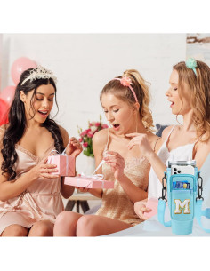 Bolsa Portabotellas de Agua Aganmi con Correa para 1.18L Azul 2