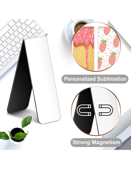 30 Piezas Marcadores Magnéticos de Papel Eaasty Clásico