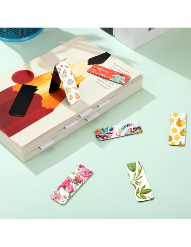 30 Piezas Marcadores Magnéticos de Papel Eaasty Clásico