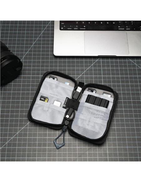 Funda para Tarjetas de Memoria WANDRD - Azul Egeo, 10.5x4.5cm