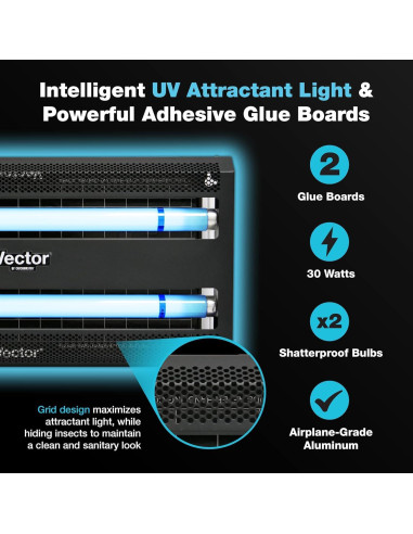 Trampa Eléctrica para Insectos Catchmaster Vector 30 - 109.6 m
