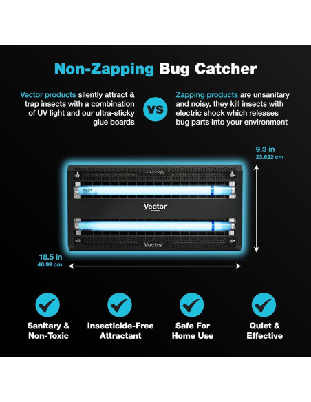 Trampa Eléctrica para Insectos Catchmaster Vector 30 - 109.6 m