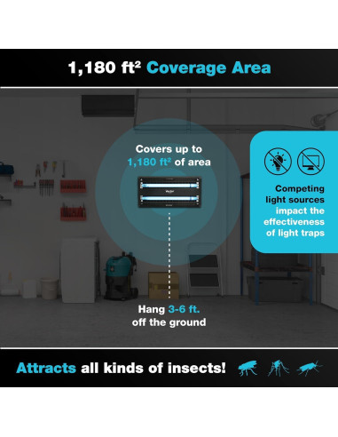 Trampa Eléctrica para Insectos Catchmaster Vector 30 - 109.6 m