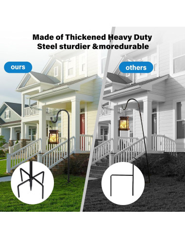 Gancho de Pastor ToyHotels 116.84 cm para Comedero de Aves