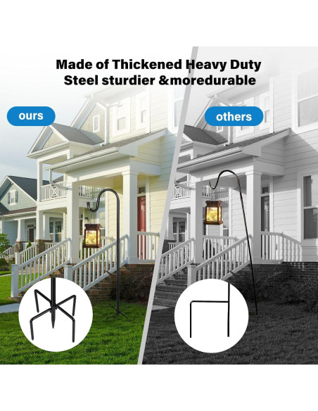 Gancho de Pastor ToyHotels 116.84 cm para Comedero de Aves