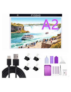 Almohadilla de luz LED A2 PYSSHS con 3 niveles de brillo