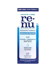 Renu Solución Multiusos para Lentes de Contacto Bausch & Lomb 3x60ml 2