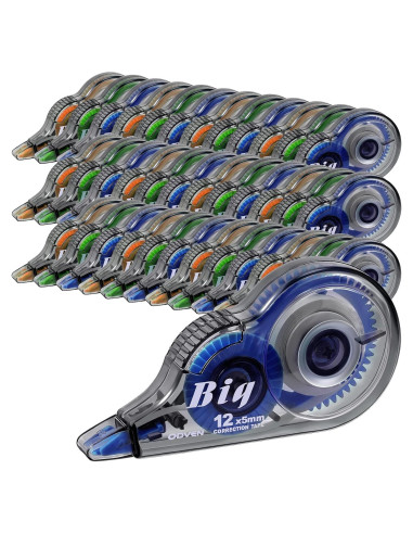 Cinta Correctora Yexiya 36 Pcs Ancha 5 mm 12 m Colorida