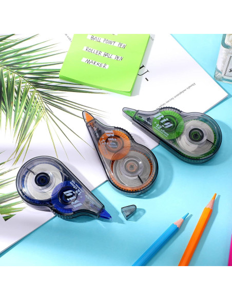 Cinta Correctora Yexiya 36 Pcs Ancha 5 mm 12 m Colorida