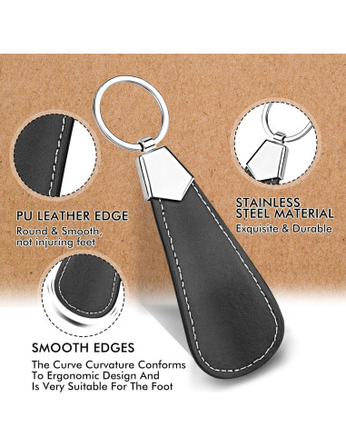 Mini Cuchara para Calzar Senbers 9.4 cm Acero Inoxidable