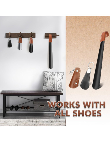 Mini Cuchara para Calzar Senbers 9.4 cm Acero Inoxidable