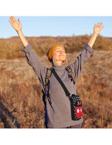 Bolsa Portabotellas de Agua Neopreno Unyopsa 946ml con Correa Ajustable