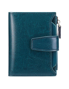 Cartera Pequeña GOIACII de Cuero Genuino con Bloqueo RFID