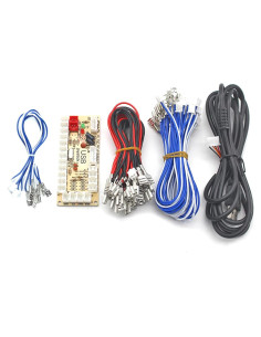 Controlador Arcade UYXOERA USB Sin Retraso 2 Jugadores