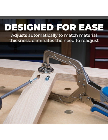 Abrazadera de Proyecto Kreg KHC3 Ajustable 76 mm Ergonómica