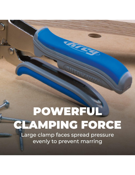 Abrazadera de Proyecto Kreg KHC3 Ajustable 76 mm Ergonómica