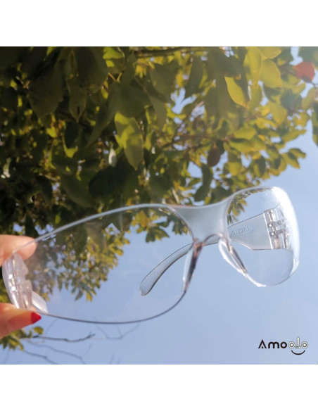 Gafas de Seguridad Amoolo Transparentes Paquete 48 Pzas Gafas de Seguridad Amoolo Transparentes Paquete 48 Pzas
