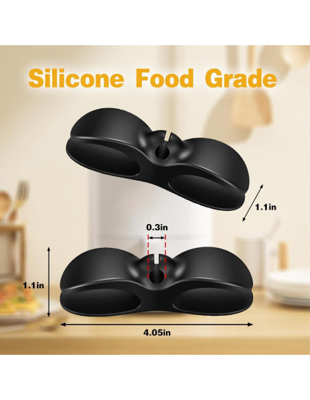 Organizador de Cables Akeva para Electrodomésticos 4PCS Organizador de Cables Akeva para Electrodomésticos 4PCS