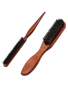 Juego de Cepillos de Cerdas de Jabalí TRUSTORIC 2 Piezas