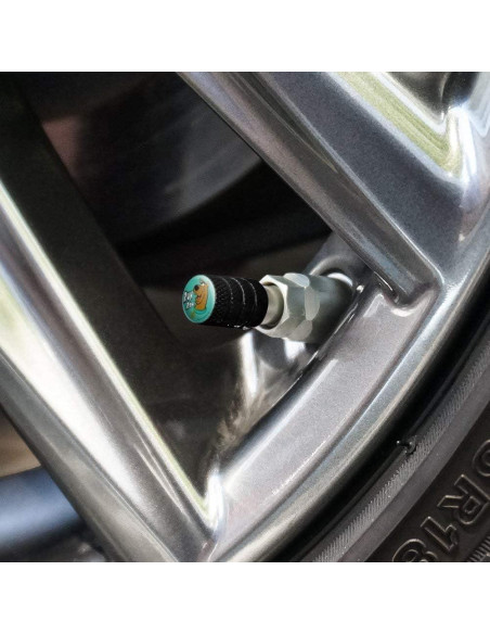 Tapa de Válvula de Aluminio Scooby-Doo - 4 Piezas