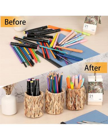 Organizador de Lápices BTSKY de Jacinto de Agua - 3 Piezas