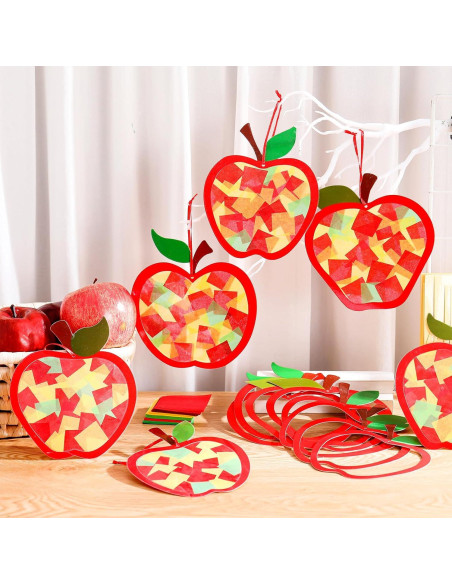 Kit de Manualidades DIY Yaomiao 30 Piezas Atrapa Luz Manzana