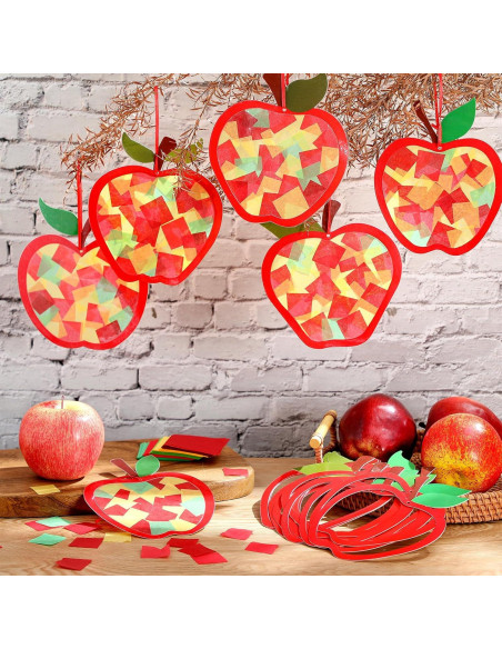 Kit de Manualidades DIY Yaomiao 30 Piezas Atrapa Luz Manzana