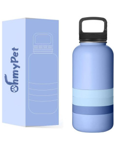 Estación de Agua para Mascotas OhmyPet 32oz con 3 Cuencos 2