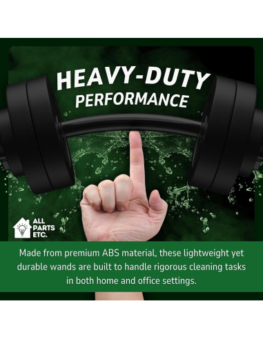 Varillas de Extensión para Aspiradoras ALL PARTS ETC. 40cm 3 Piezas