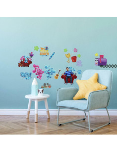 Calcomanías de Pared RoomMates Blue's Clues 23 Piezas 2
