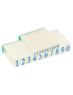 Sellos de Números Desmontables PATIKIL 0-9 para Manualidades