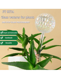 Bola de Riego Automática de Vidrio FT HITA - 4 Paquetes 2