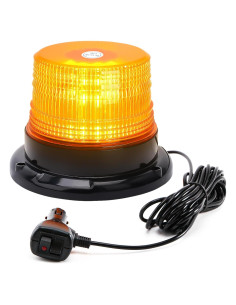 Luz Estroboscópica Ámbar PKINGLAKE 12-24V 40 LEDs