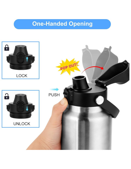 Tapa de Boquilla BIJISI para Botellas YETI 0.53-1.89 L