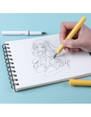 Set de Lápices Infinito BFANGZ 0.7mm con Borrador y Estuche