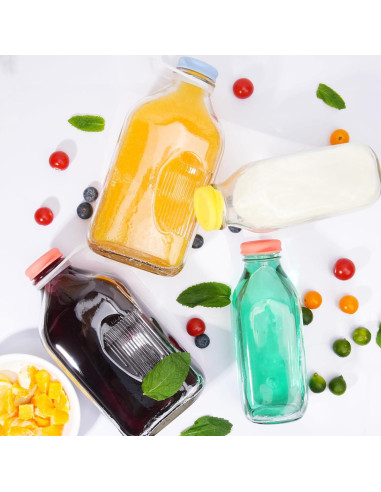 2 Tapas de Silicona Reutilizables 48mm Purekra para Botellas