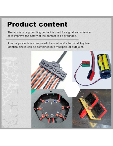 Kit de Conectores de Terminales Rápida Tanstic 108 Pcs