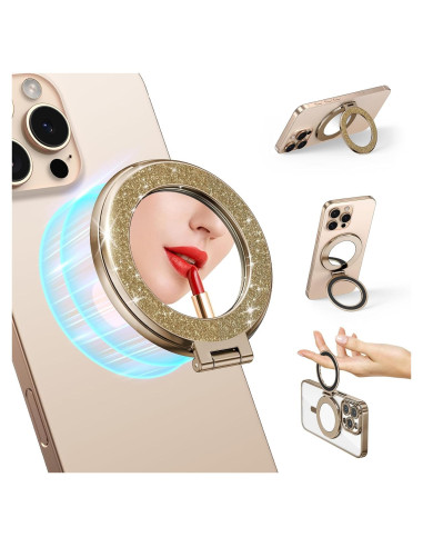 Soporte Magnético para Teléfono Meifigno con Espejo Integrado